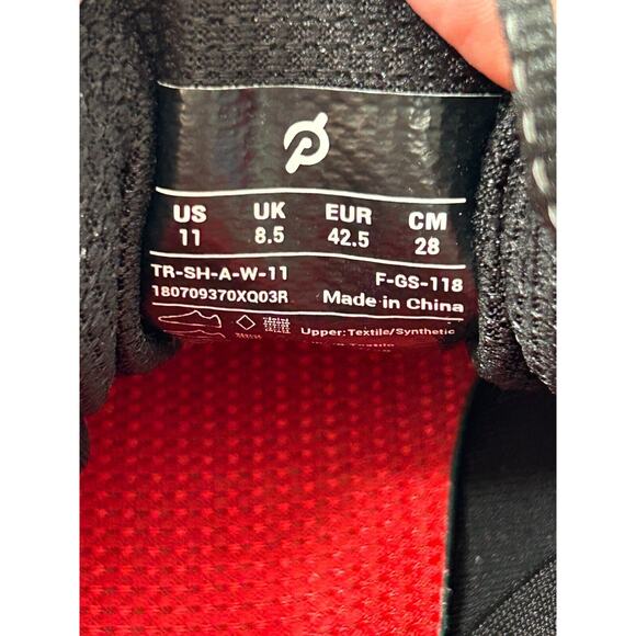 Peloton Mens Gray & Black Circuit Runner Running Sneaker Shoe F-GS-118 Size 11 - Picture 11 of 11